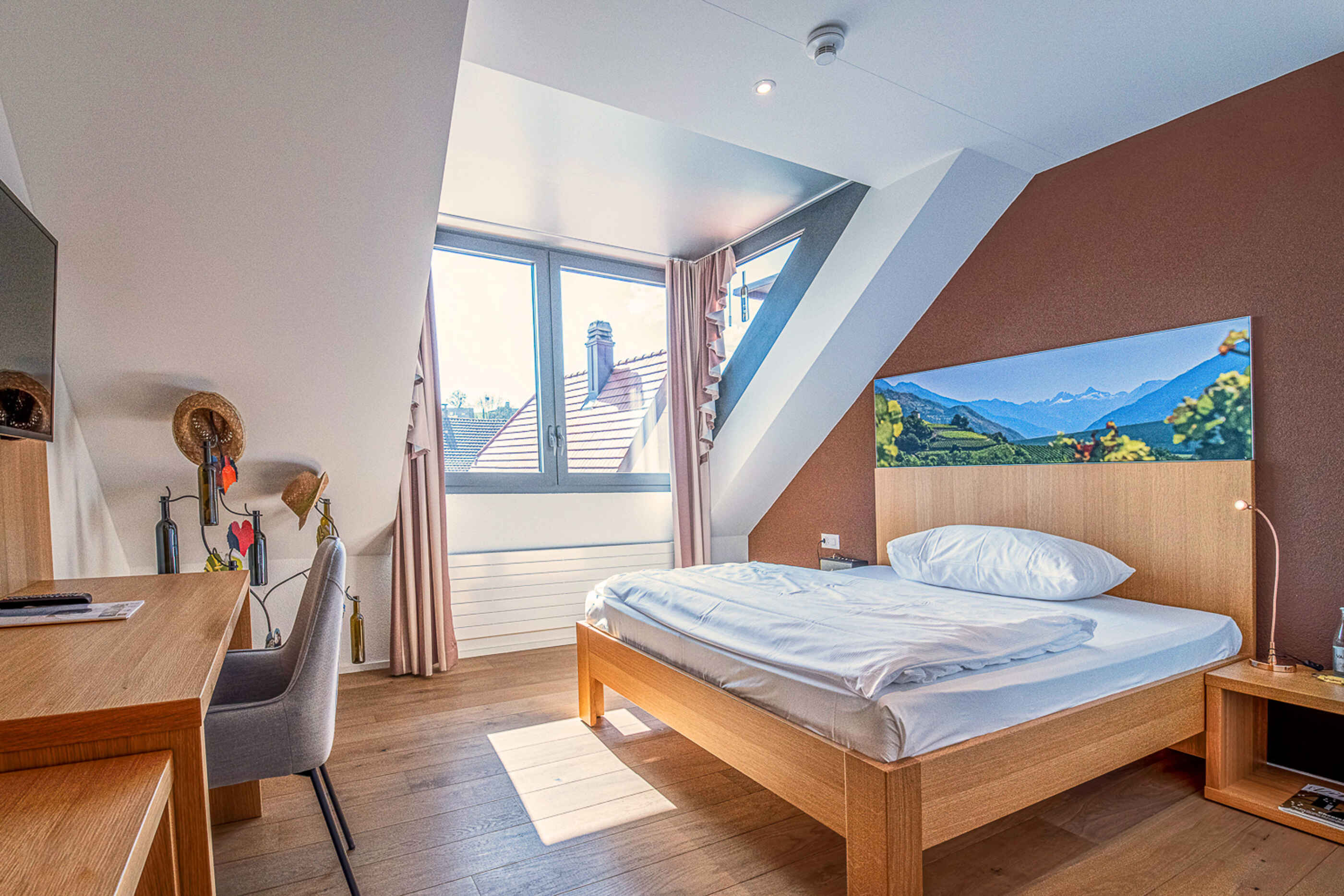 Landhotel Hirschen, Erlinsbach: Winzer Queen Zimmer