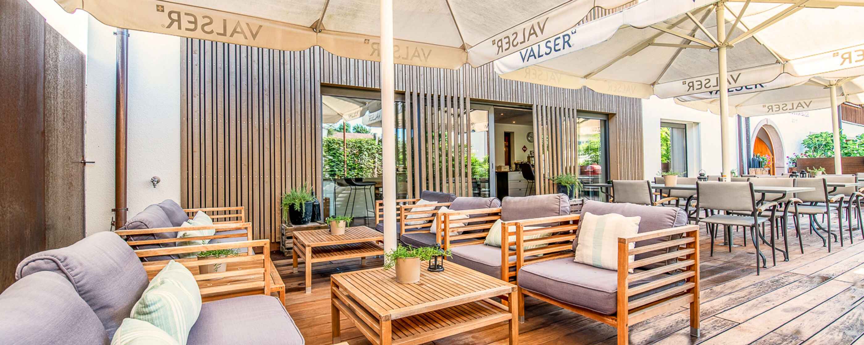 Landhotel Hirschen, Erlinsbach: Terrasse