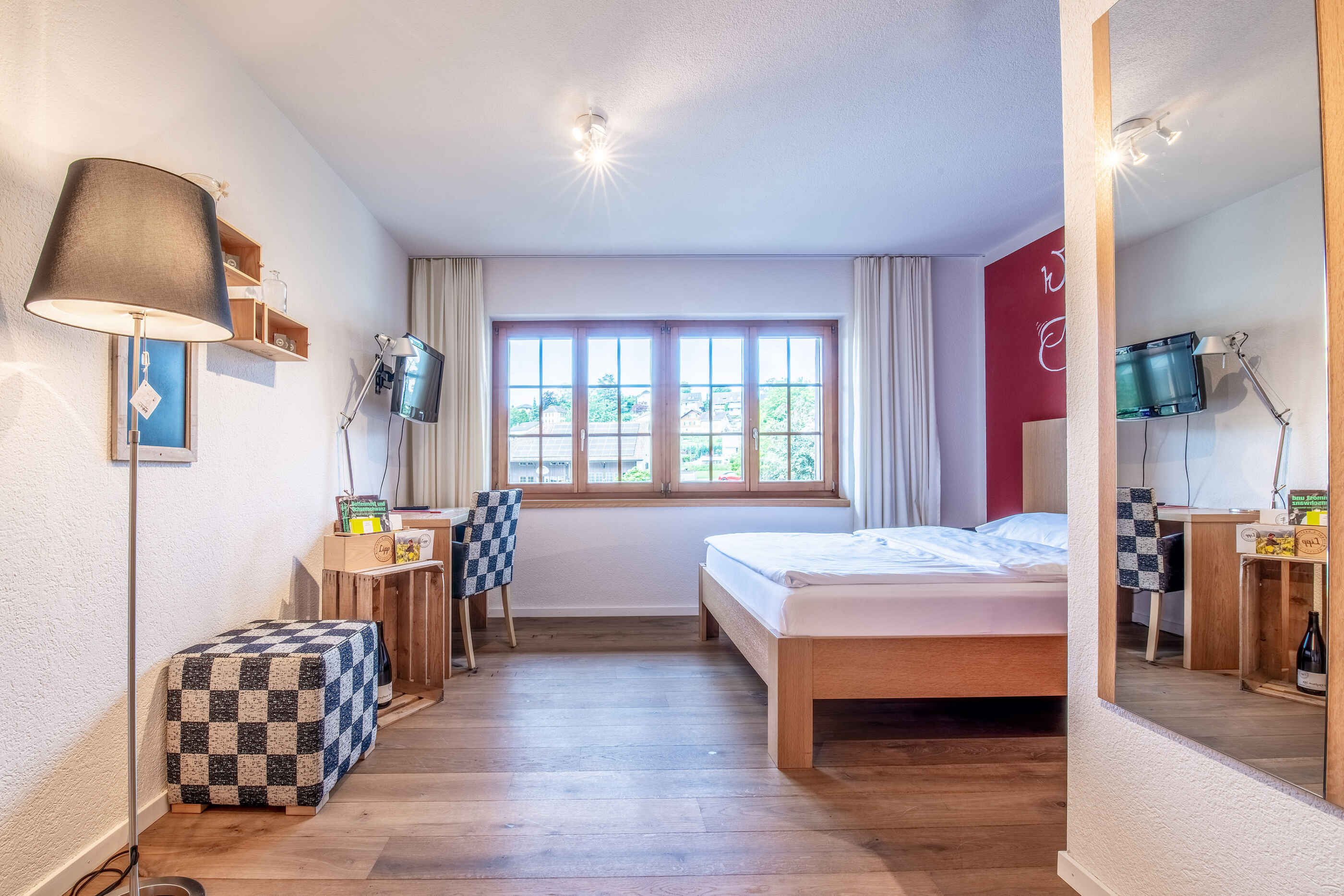 Landhotel Hirschen, Erlinsbach: Winzer Queen Zimmer