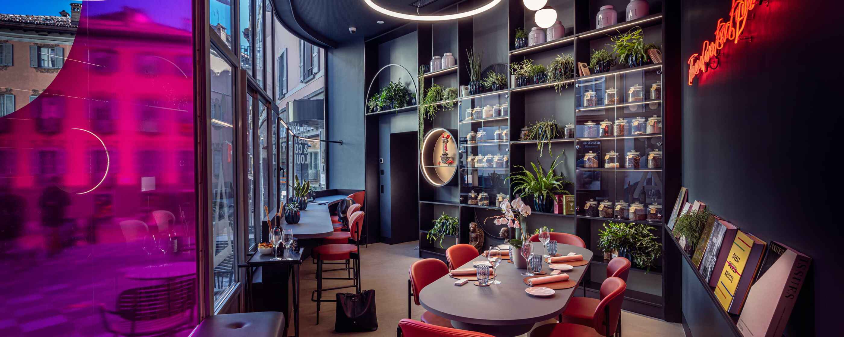 Hotel LUGANODANTE, Lugano: Restaurant Bistrot Flamel + Mixology Lounge