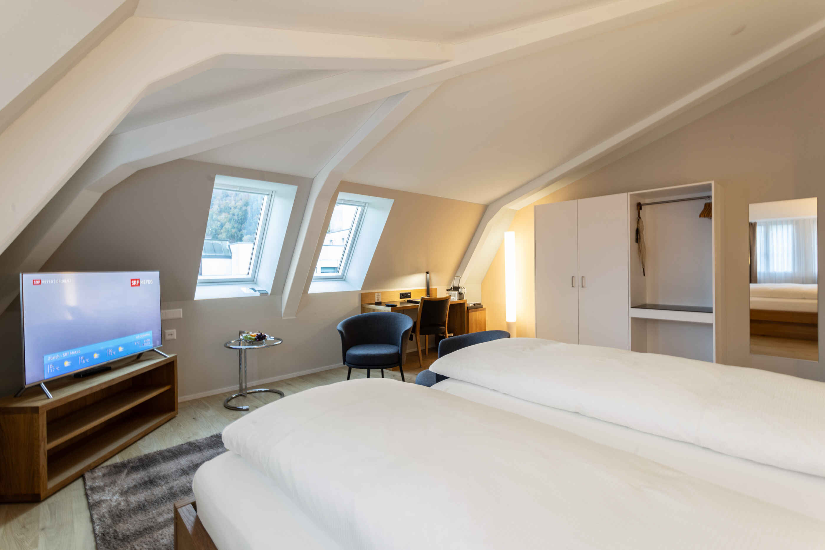Hotel ABC, Chur: Quarto duplo Deluxe