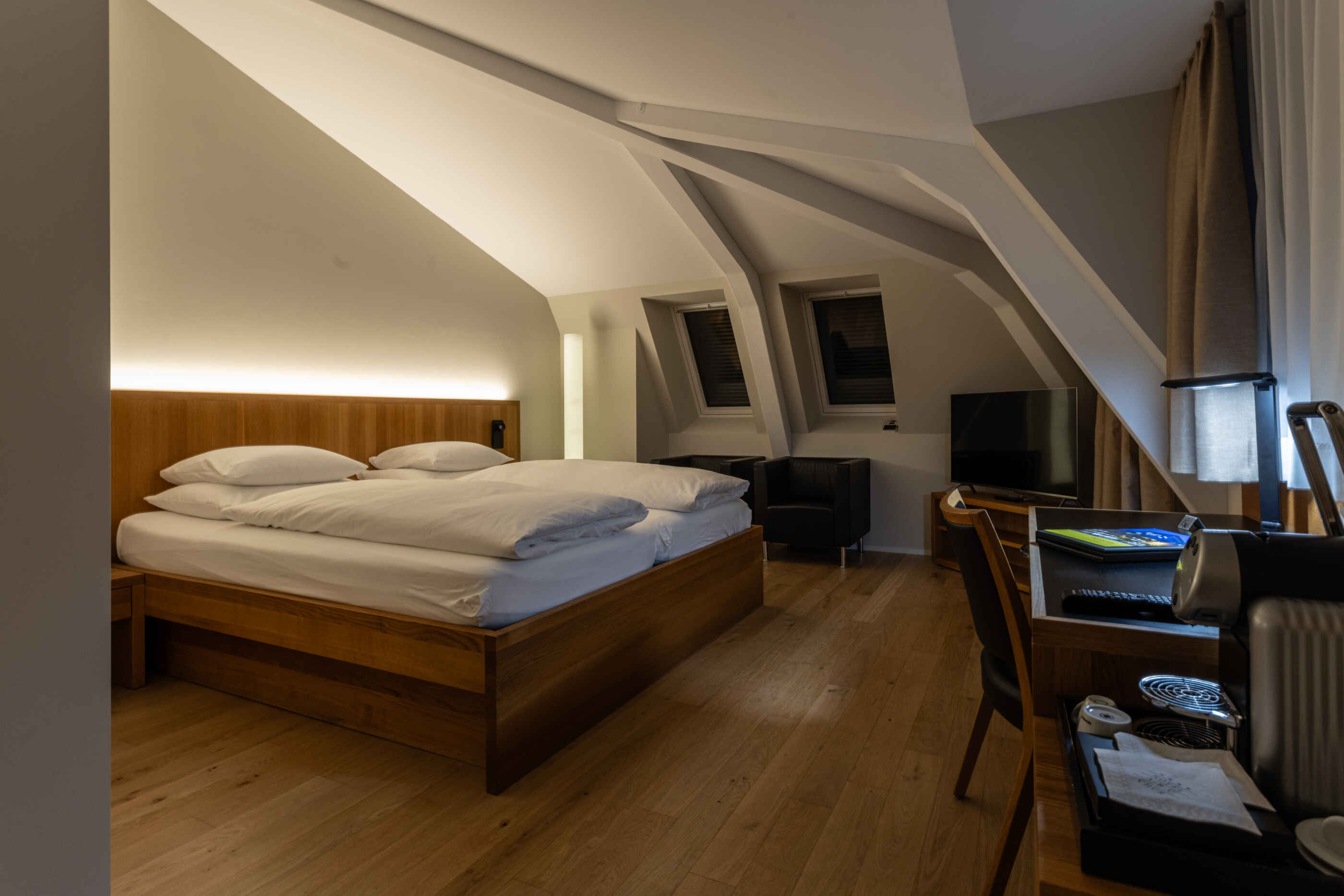 Hotel ABC, Chur: Quarto duplo Deluxe