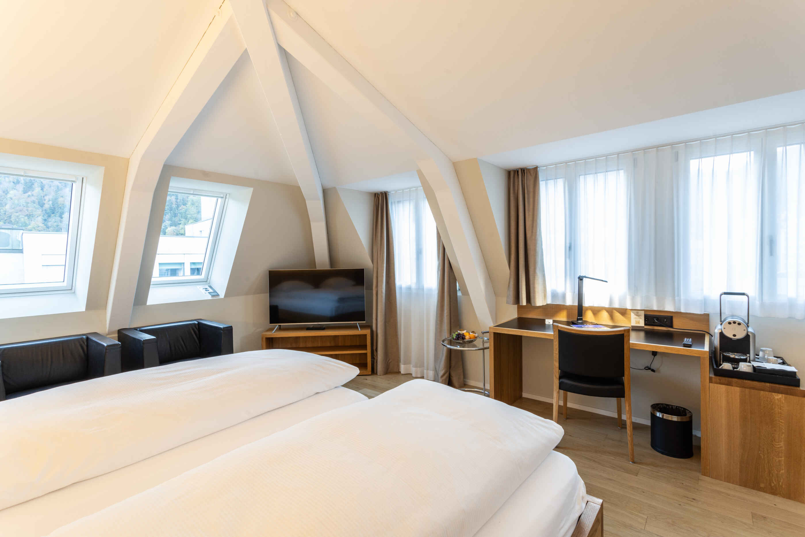 Hotel ABC, Chur: Quarto duplo Deluxe