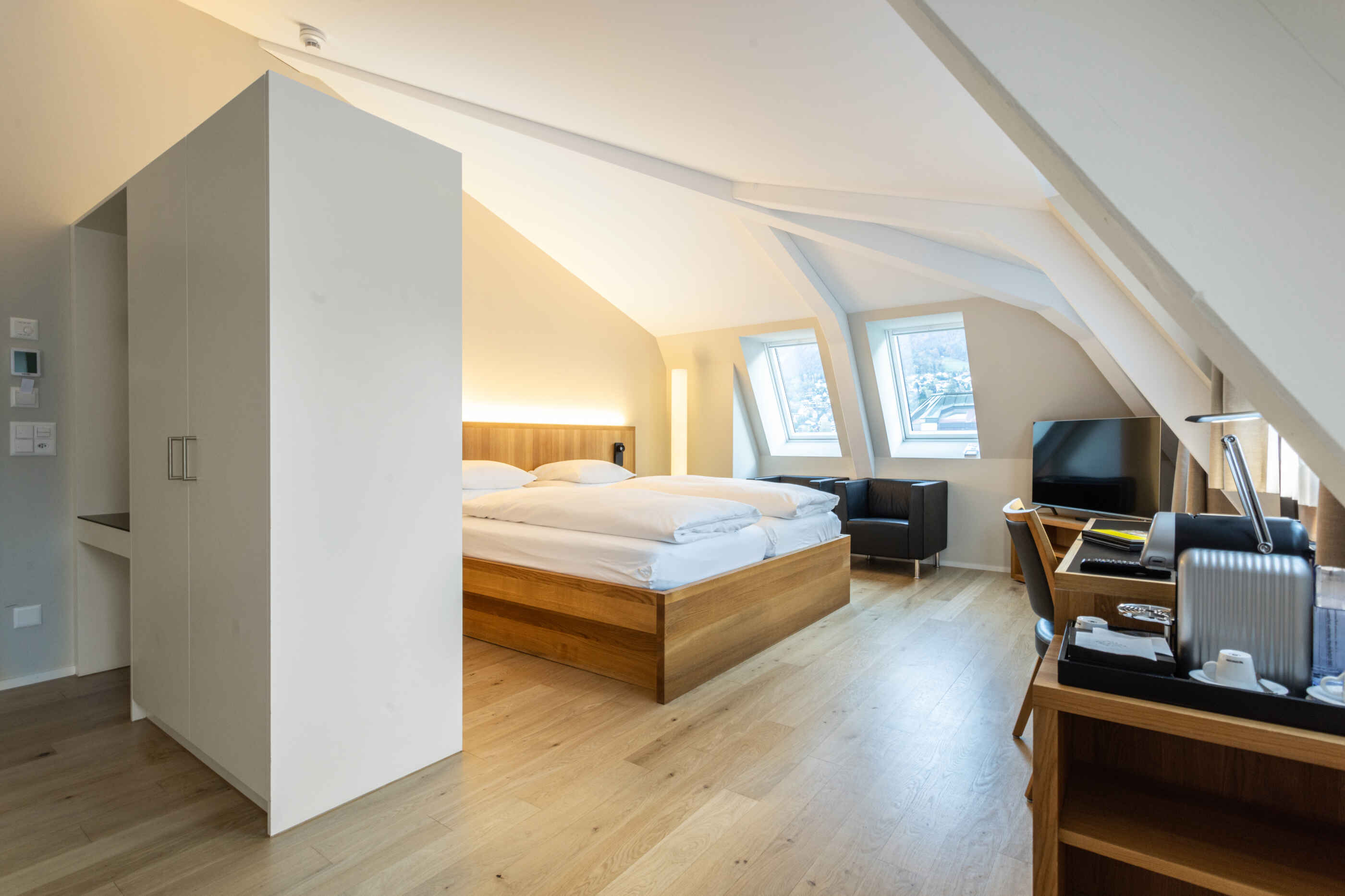 Hotel ABC, Chur: Quarto duplo Deluxe