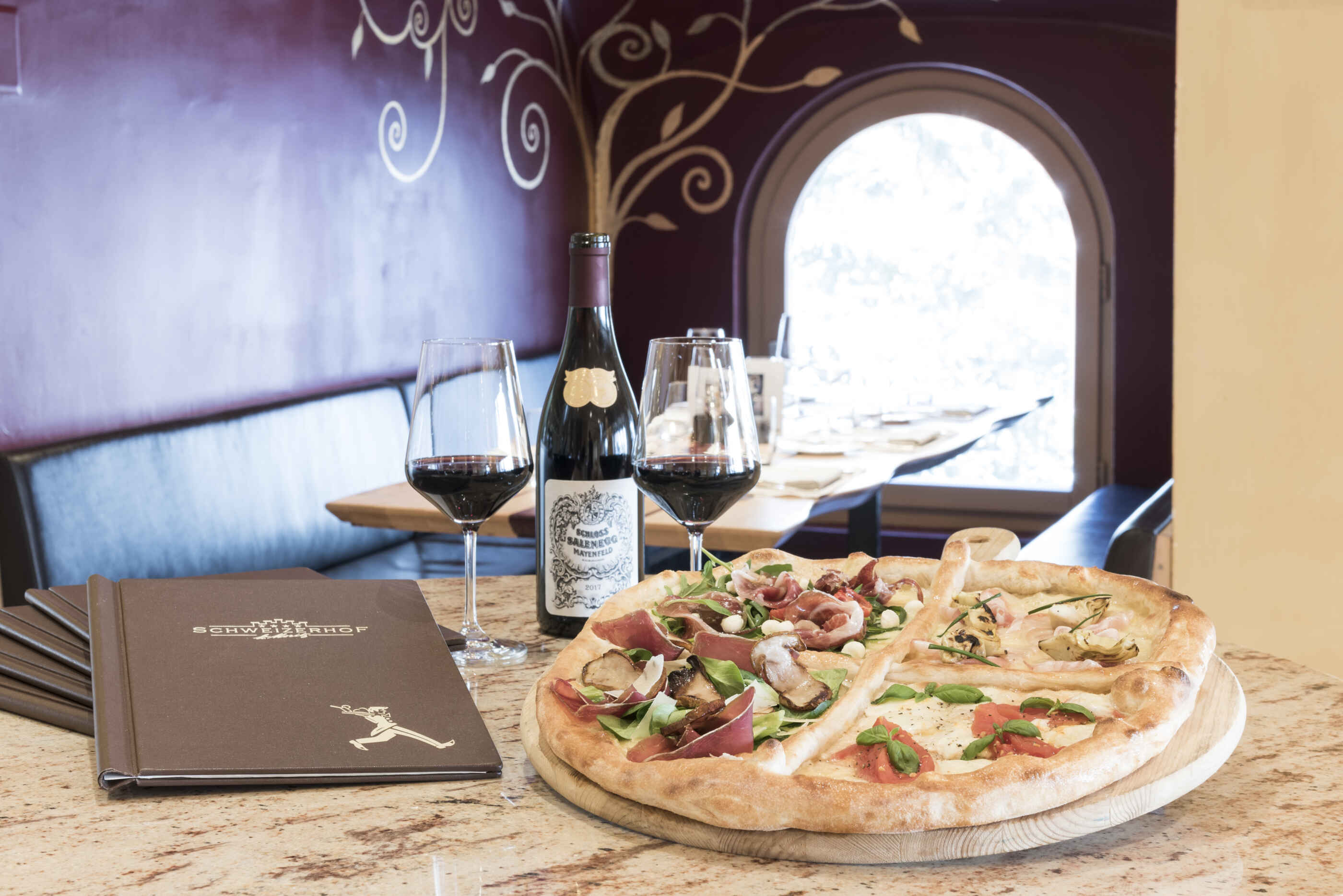 Hotel Schweizerhof, St. Moritz: Restaurant Acla