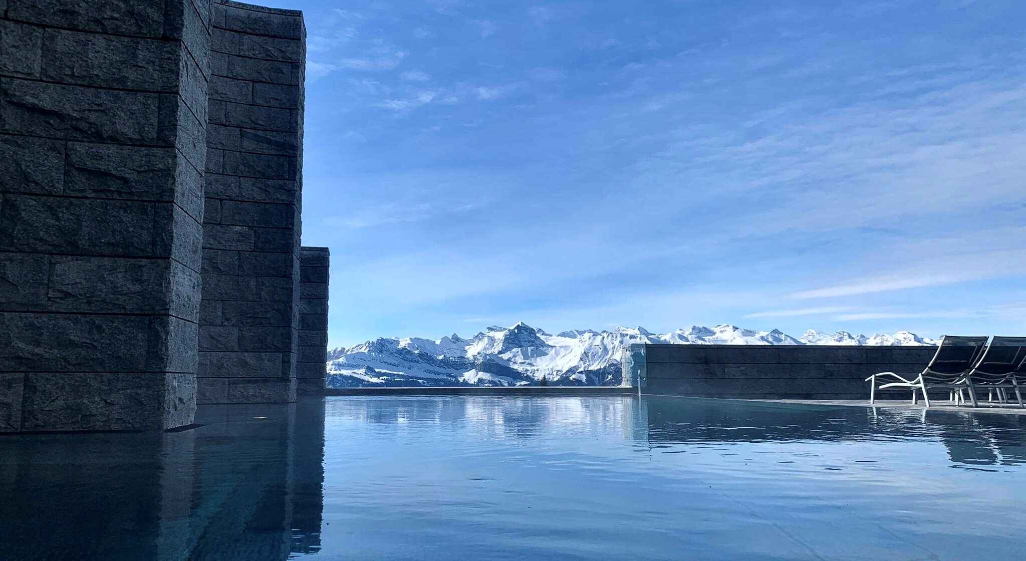 Hotel Rigi Kaltbad, Rigi: Aussenpool