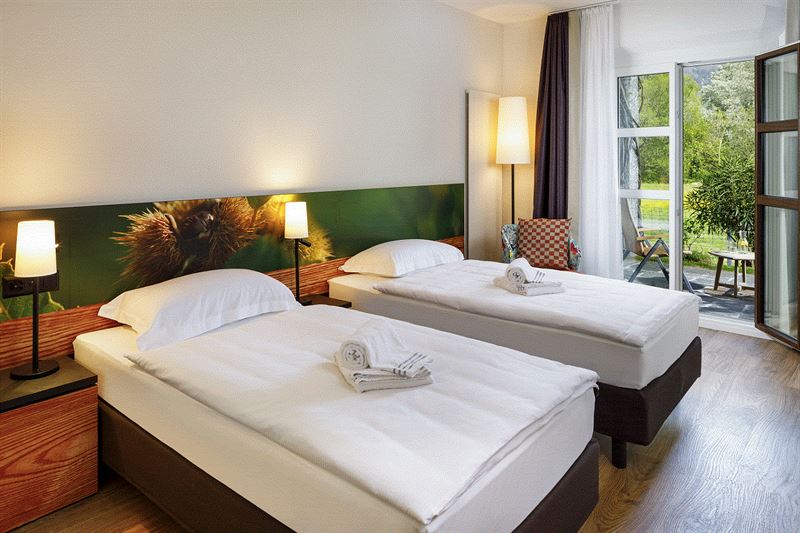 Hotel Bellinzona Sud, Bellinzona: Premium Zimmer mit Terrasse