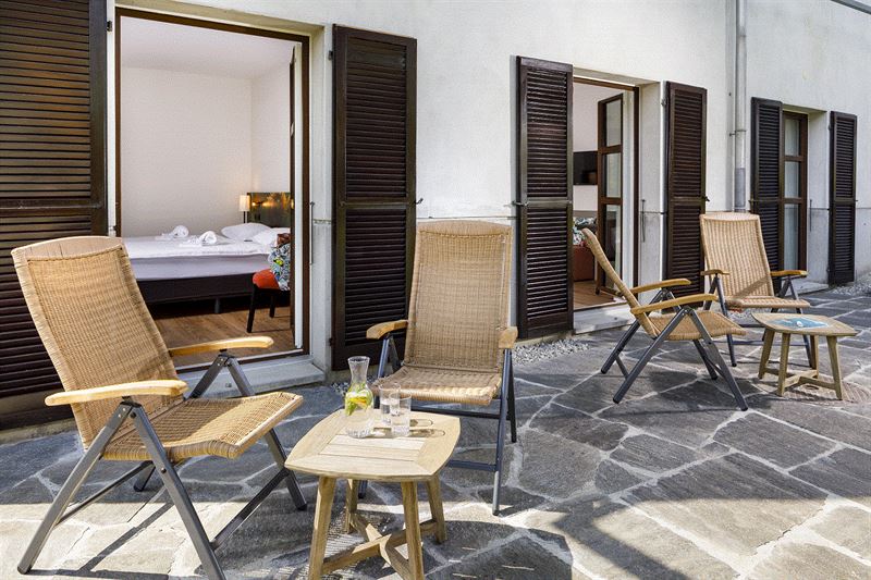 Hotel Bellinzona Sud, Bellinzona: Premium Zimmer mit Terrasse