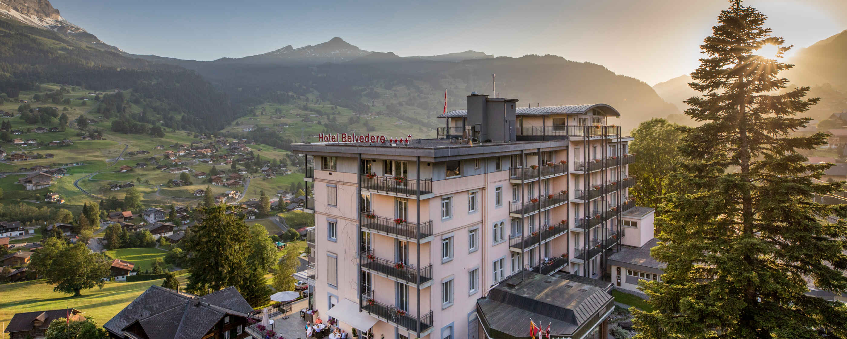Hotel Belvedere, Grindelwald: Sommer