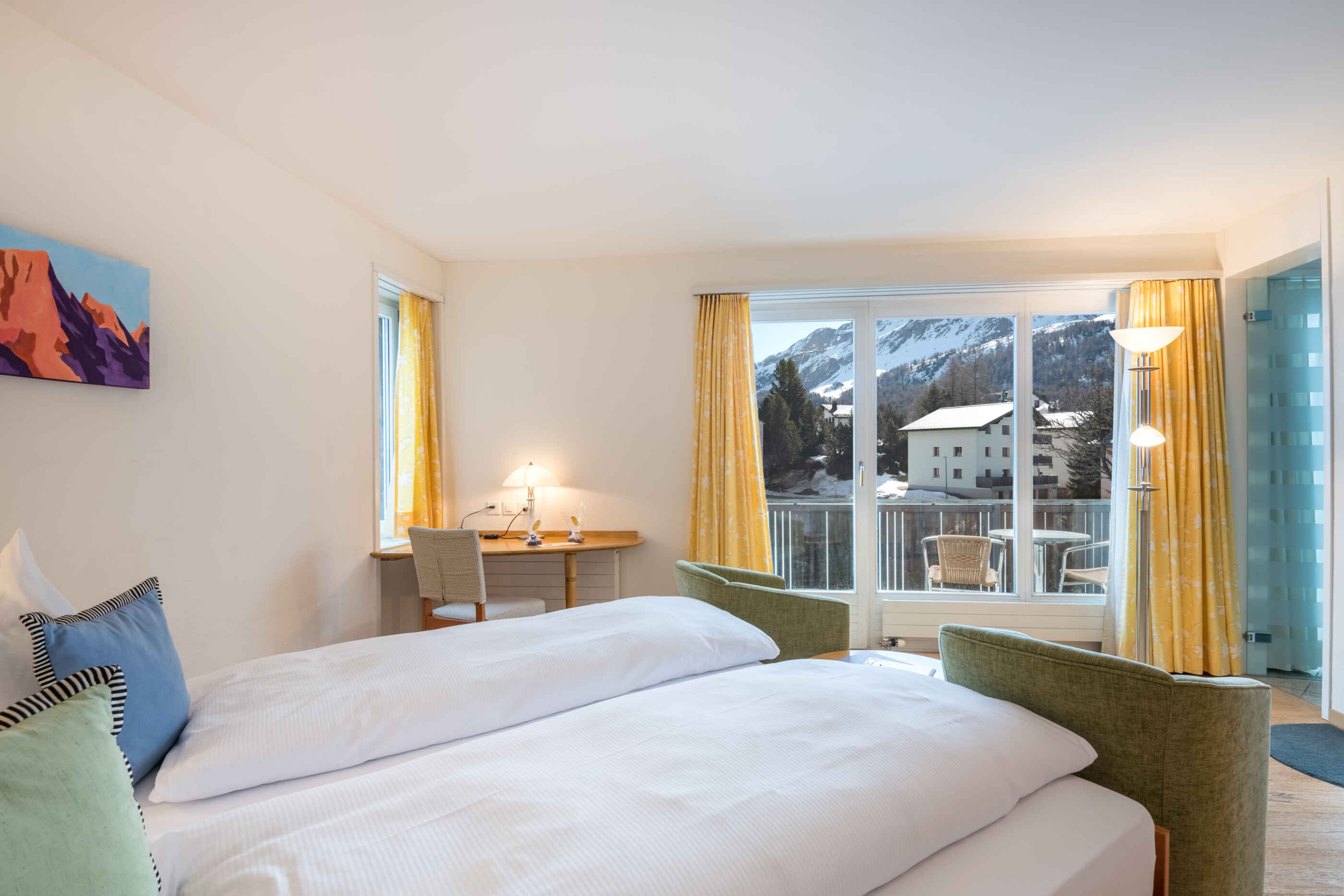 Deluxe Doppelzimmer mit Bergsicht