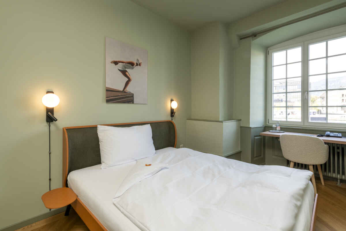 Hotel an der Aare, Solothurn: Kleines Boutique Zimmer