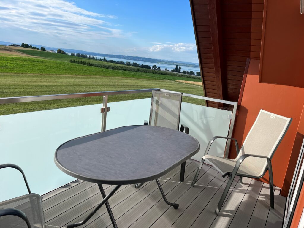 Hotel Seemöwe, Güttingen: Exklusives Appartement mit Seesicht