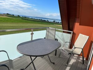 Hotel Seemöwe, Güttingen: Exklusives Appartement mit Seesicht