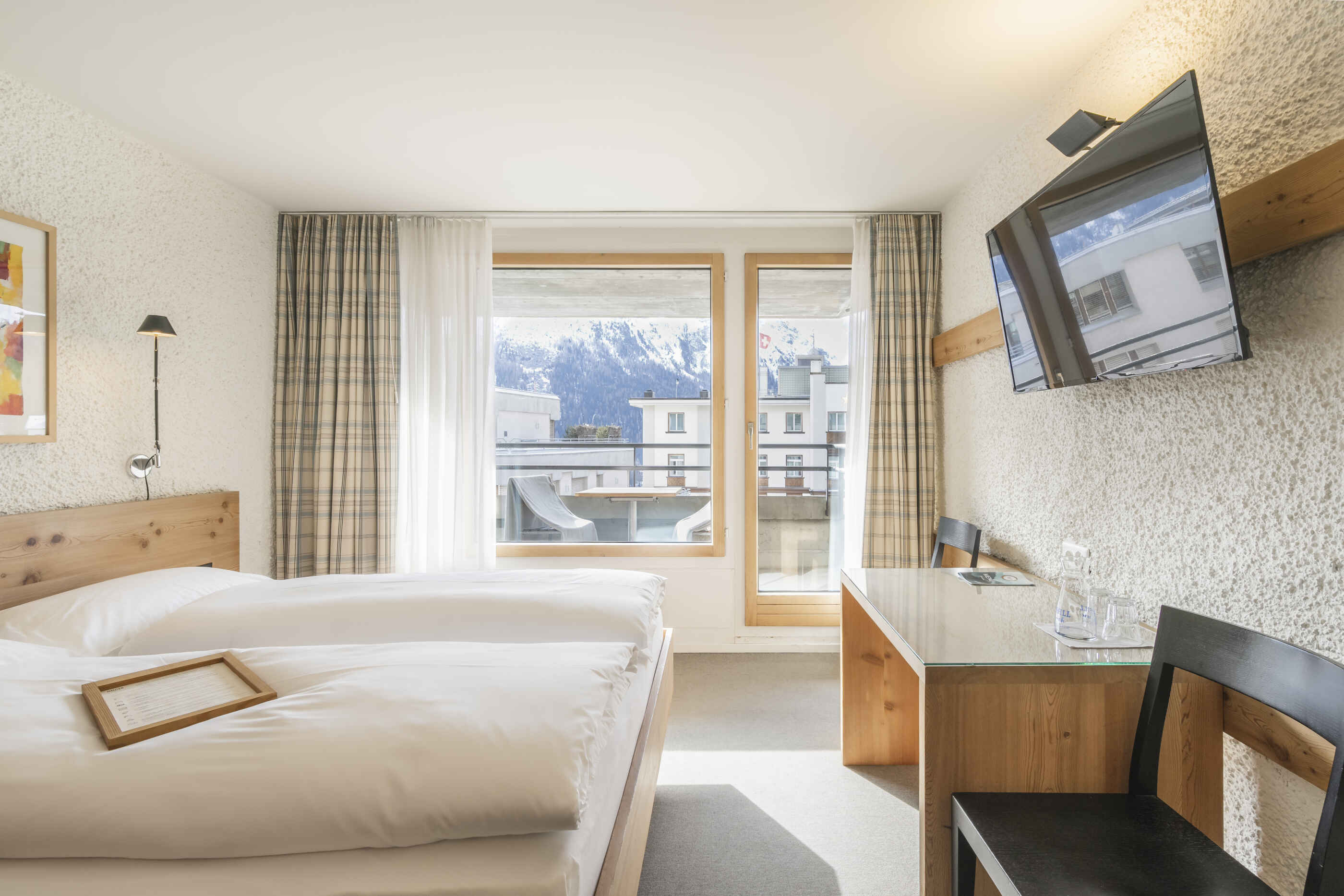 Hotel Hauser, St. Moritz: Economy Zimmer