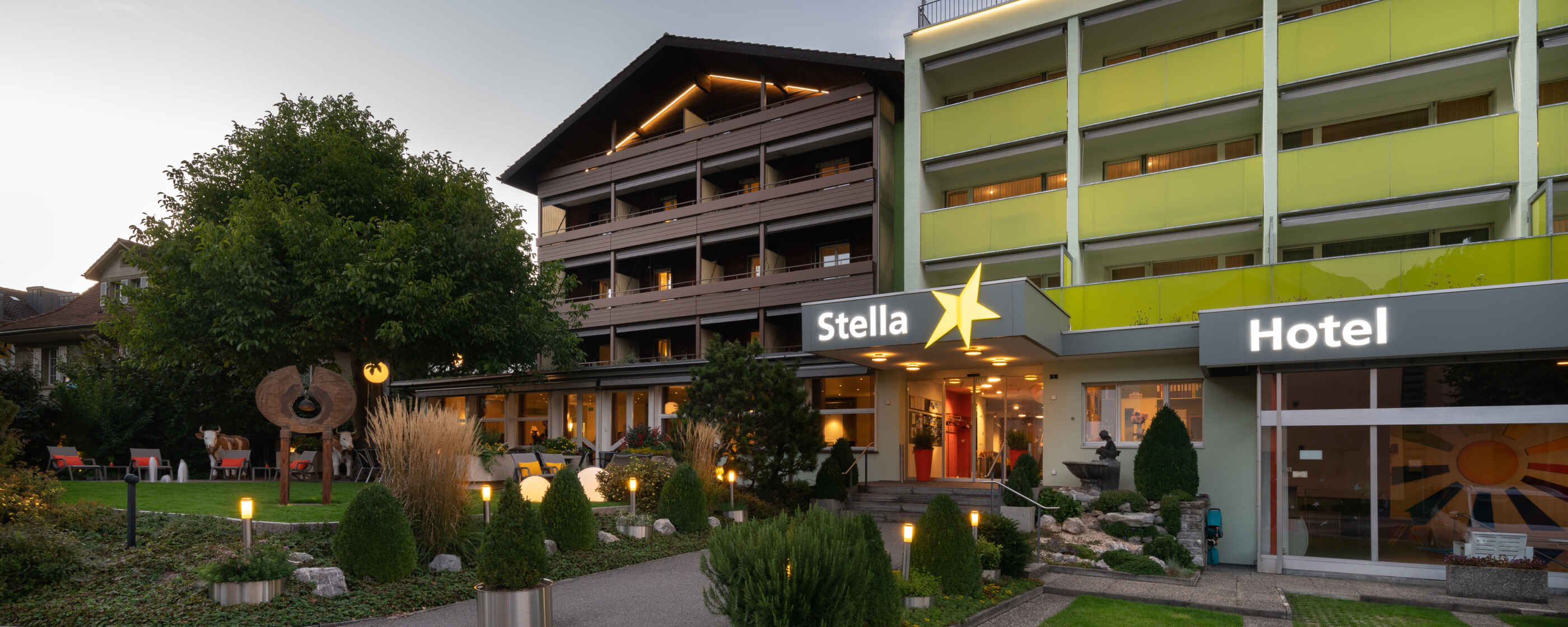 Hotel Stella, Interlaken: Aussenansicht