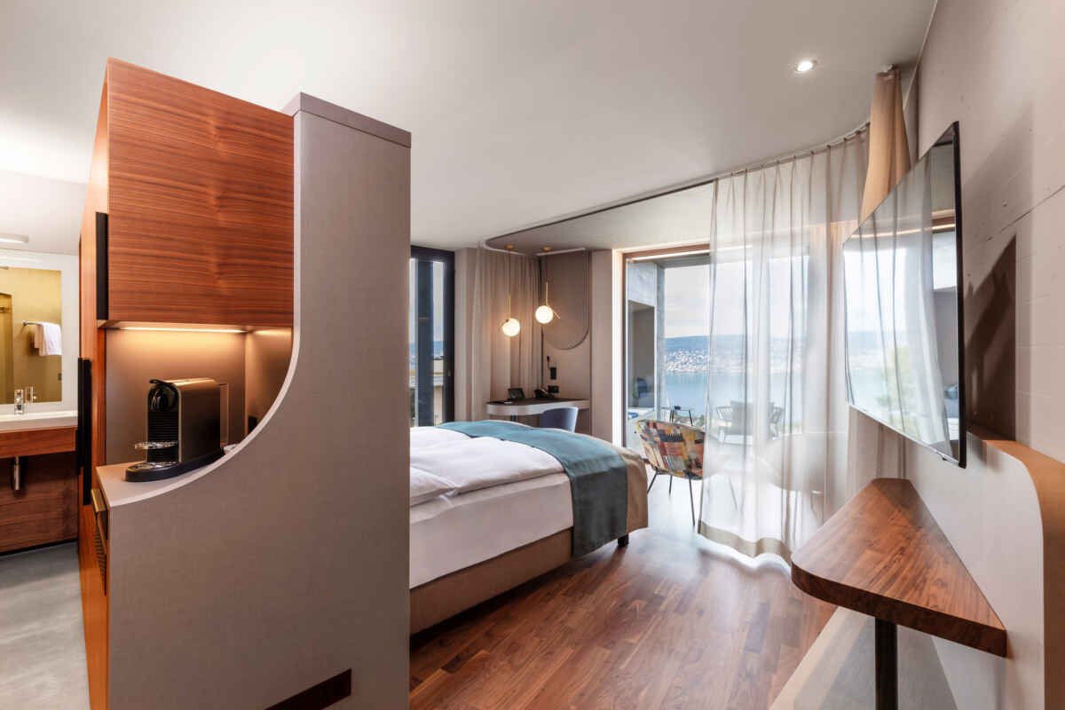 Hotel Belvoir, Panorama Club Zimmer mit Seesicht