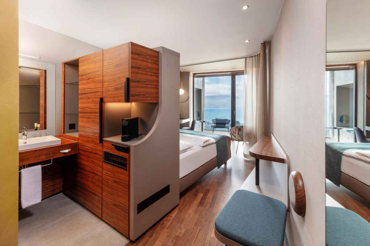 Hotel Belvoir, Rüschlikon: Lifestyle Zimmer mit Seesicht