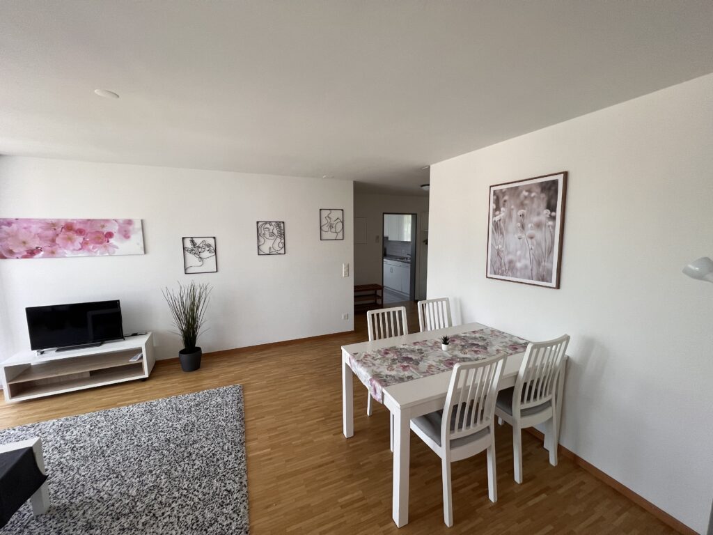 Herisau Apartments: Apartment Terra Olivia Essbereich