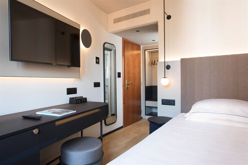 Hotel Lugano Dante, Lugano: Basic Zimmer