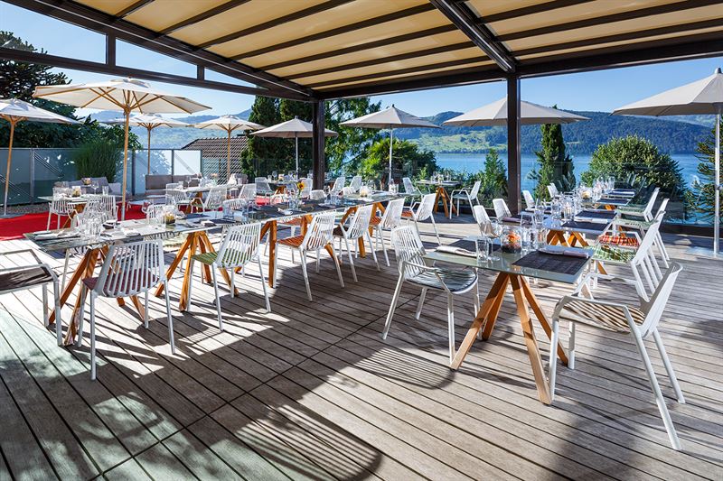 Hotel Seerausch, Beckenried: Grillrestaurant
