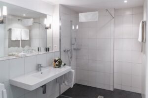Hotel Weisses Rössli, Brunnen: Badezimmer