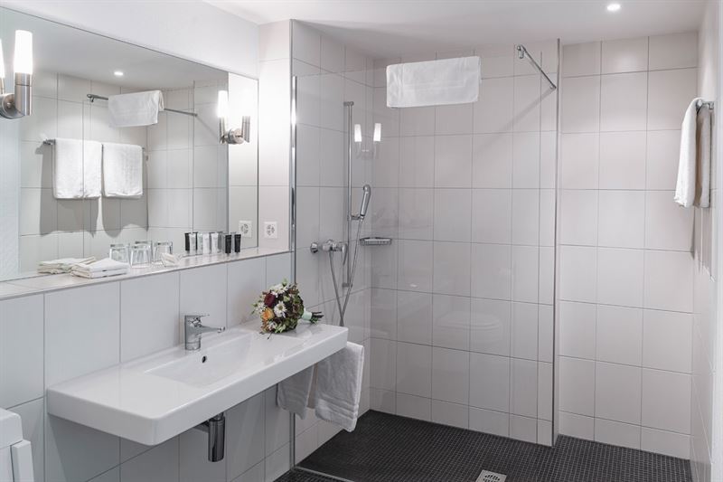 Hotel Weisses Rössli, Brunnen: Badezimmer