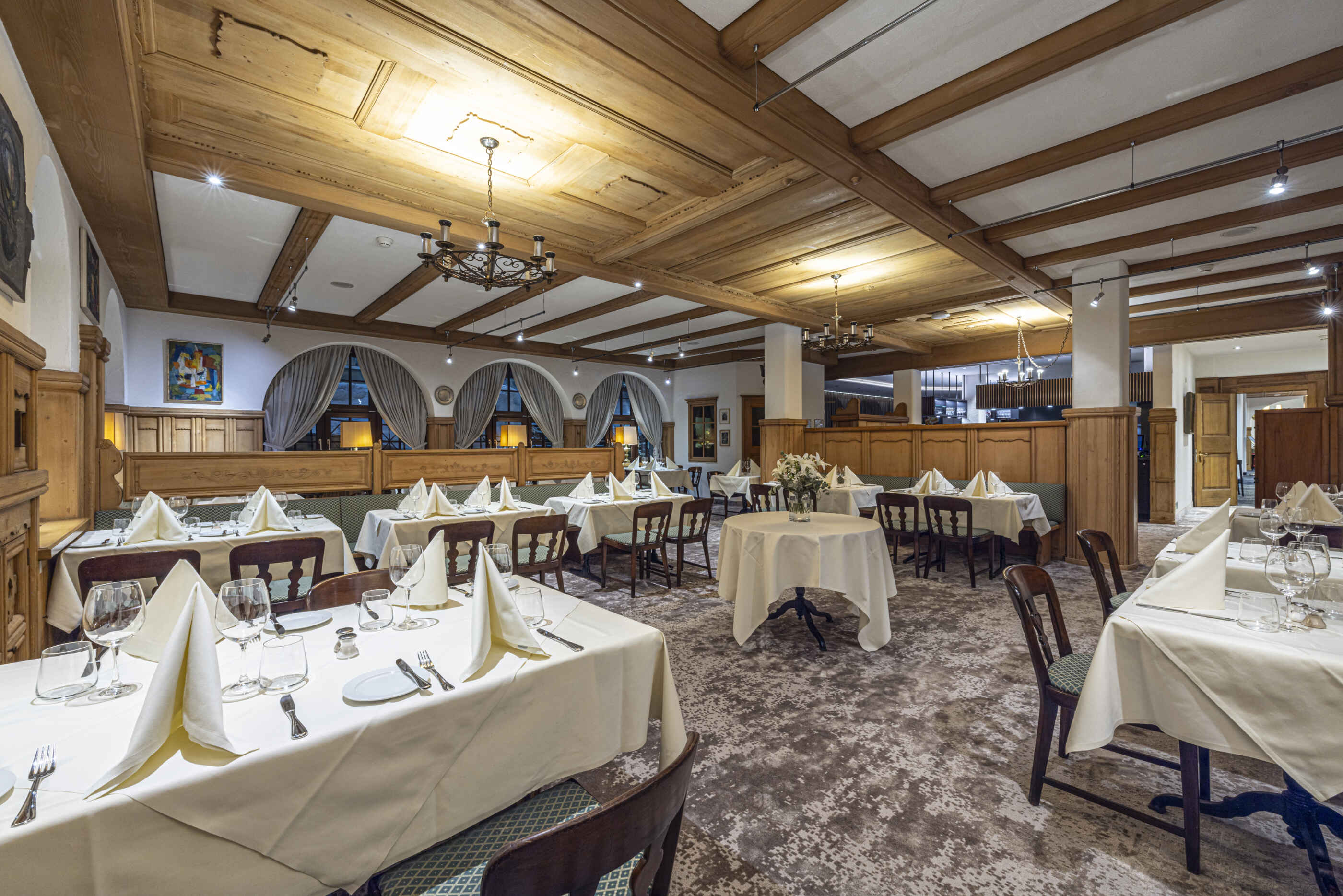 Sporthotel Central, Davos: Restaurant