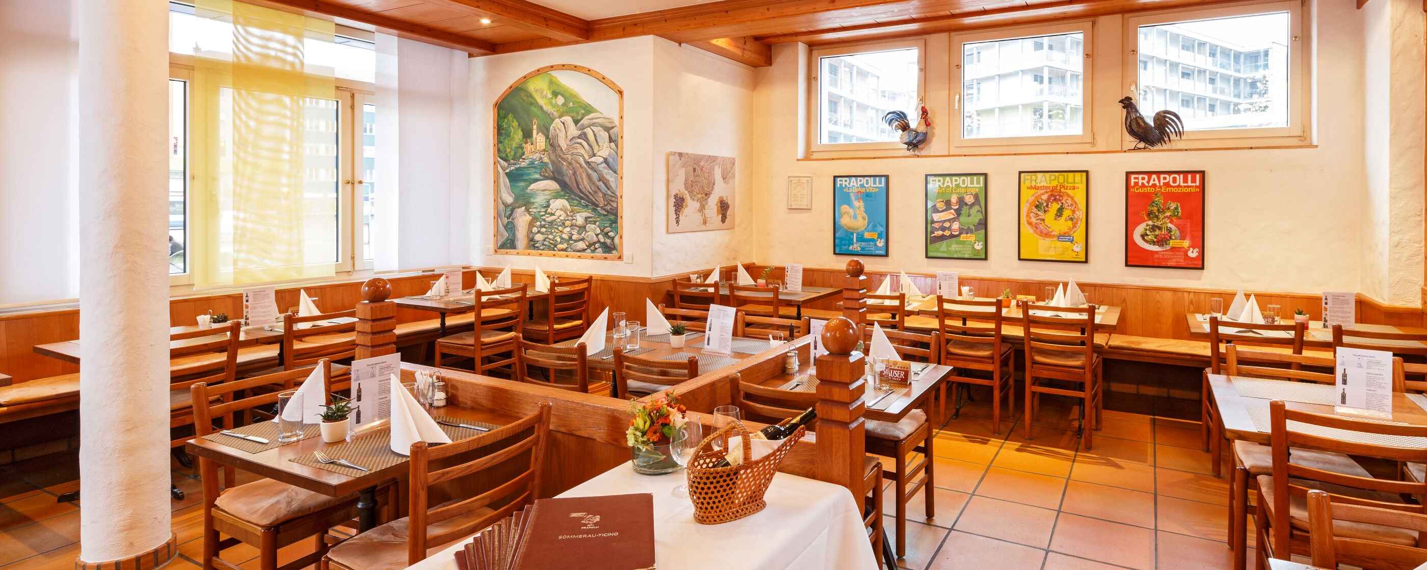 Hotel Sommerau-Ticino, Dietikon-Zürich: Restaurant