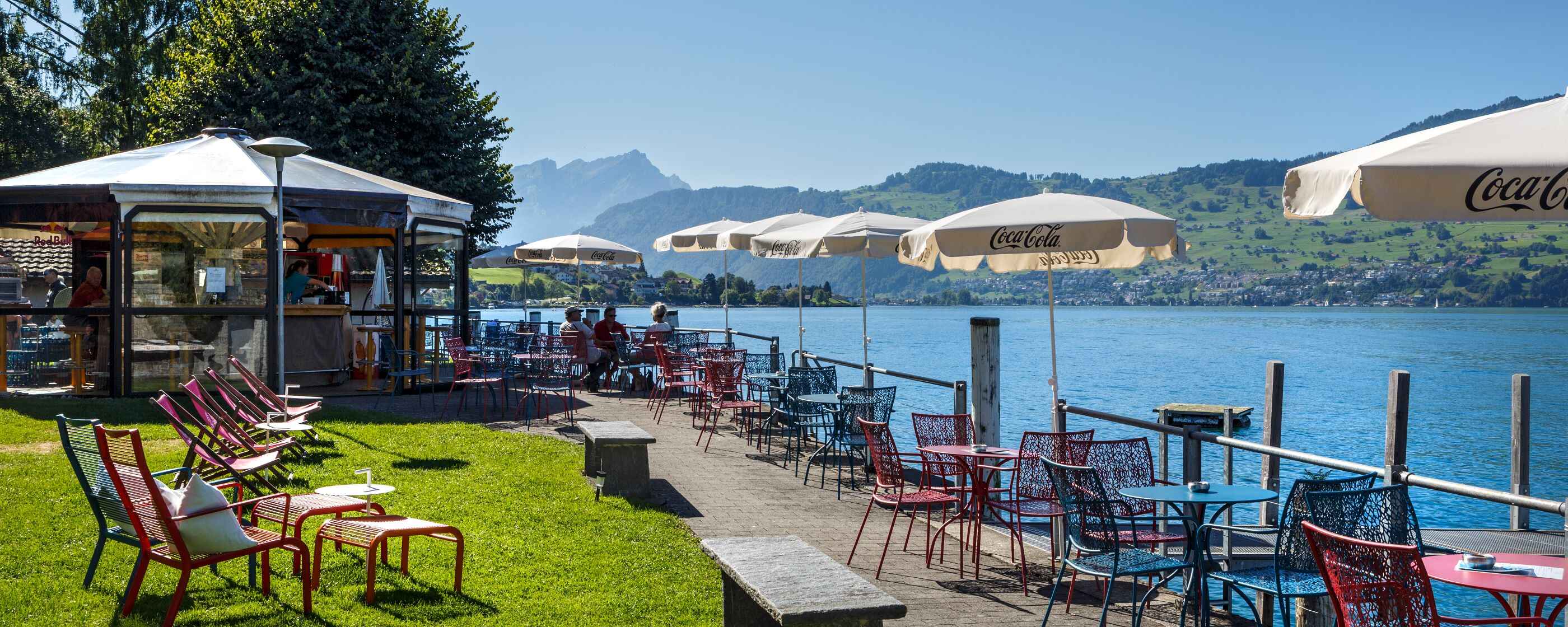 Hotel Seerausch, Beckenried: Seelounge