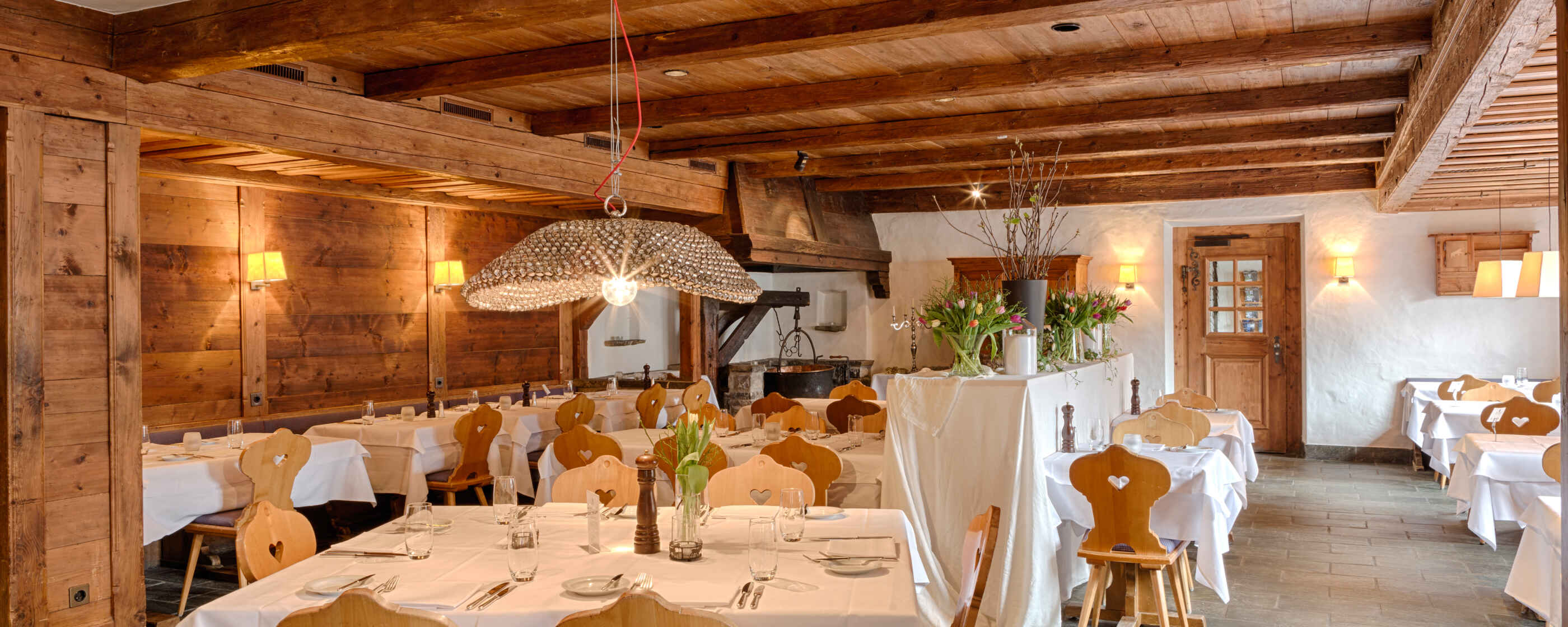 Hotel Bernerhof, Gstaad: Restaurant