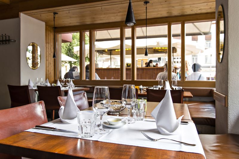 Hotel Hauser, St. Moritz: Restaurant