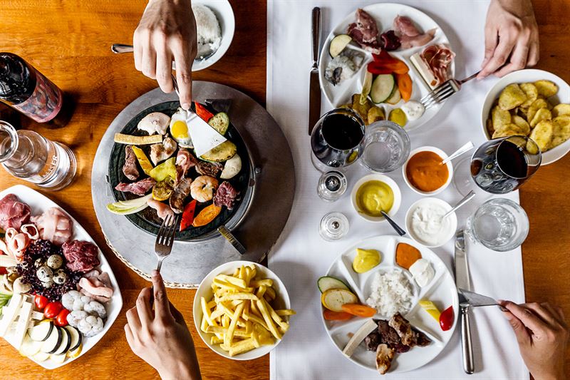 Hotel Hauser, St. Moritz: Restaurant