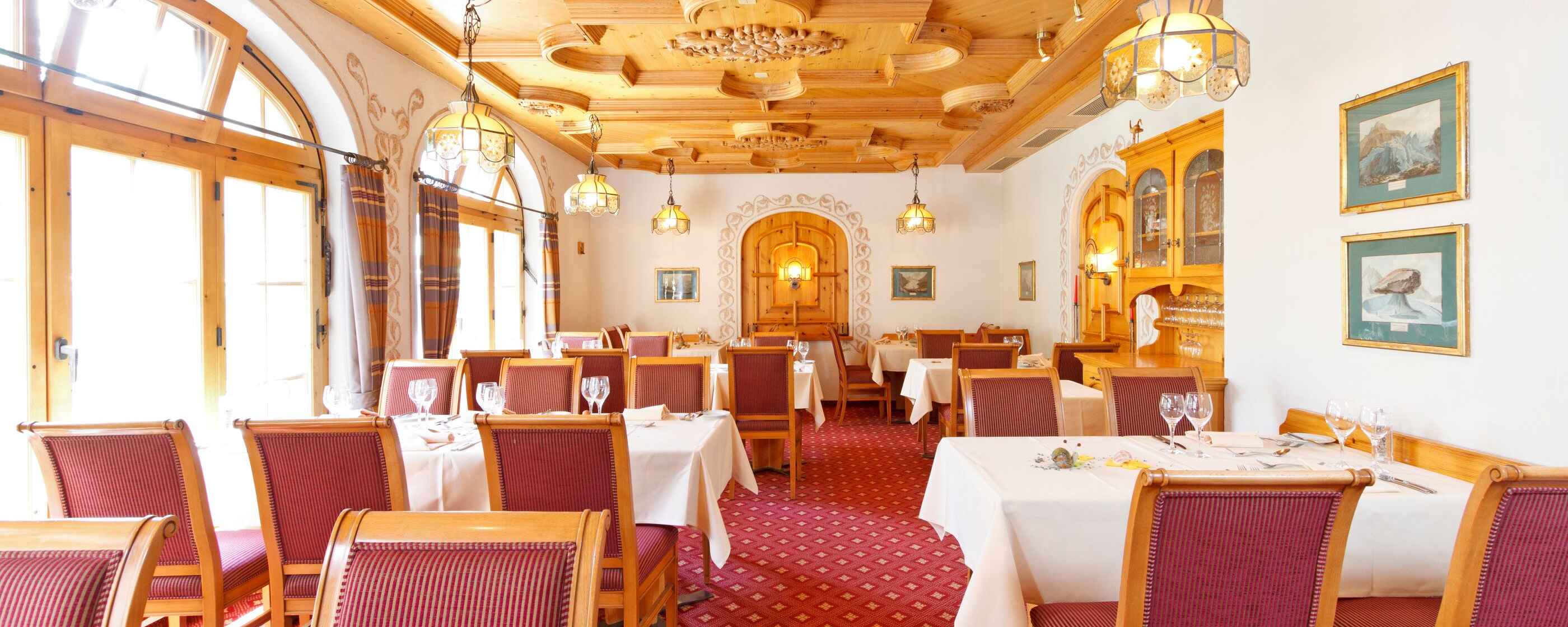 Hotel Derby, Grindelwald: Restaurant