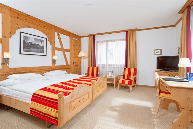 Hotel Edelweiss, Sils-Maria: Standard Doppelzimmer