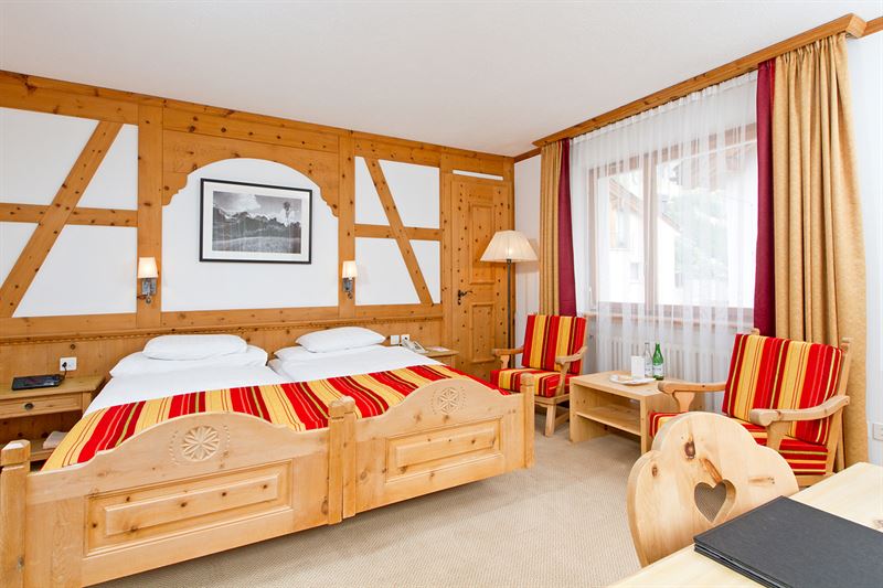 Hotel Edelweiss, Sils-Maria: Standard Doppelzimmer