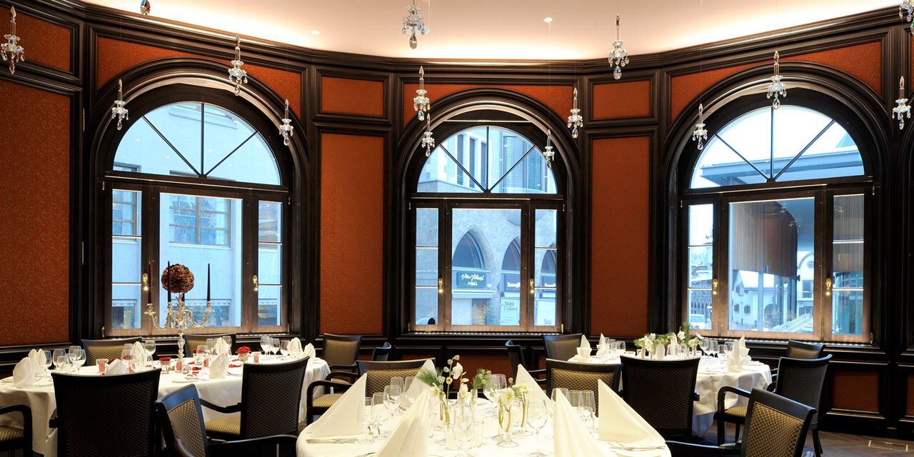 Hôtel Schweizerhof, St. Moritz : Vue sur le bien-être