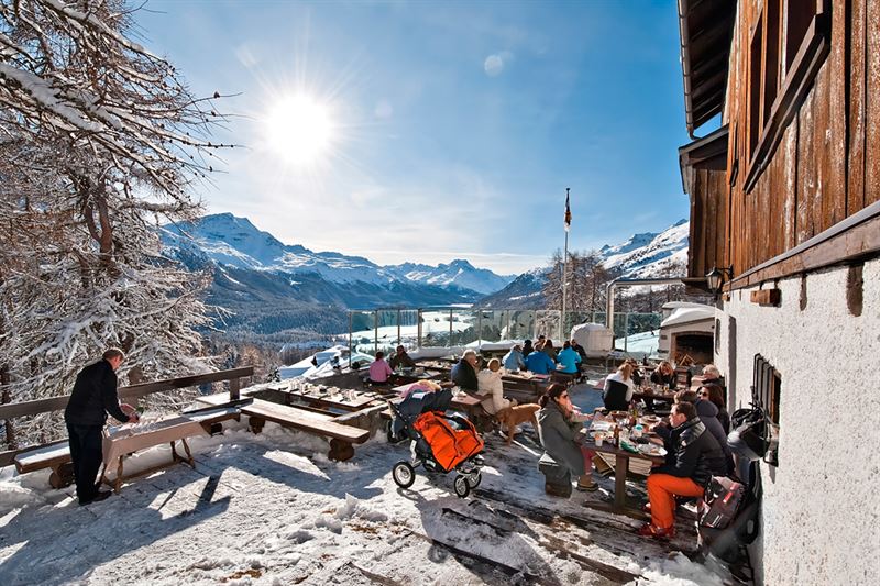 Hôtel Schweizerhof, St. Moritz : Chalet d'alpage Clavadatsch