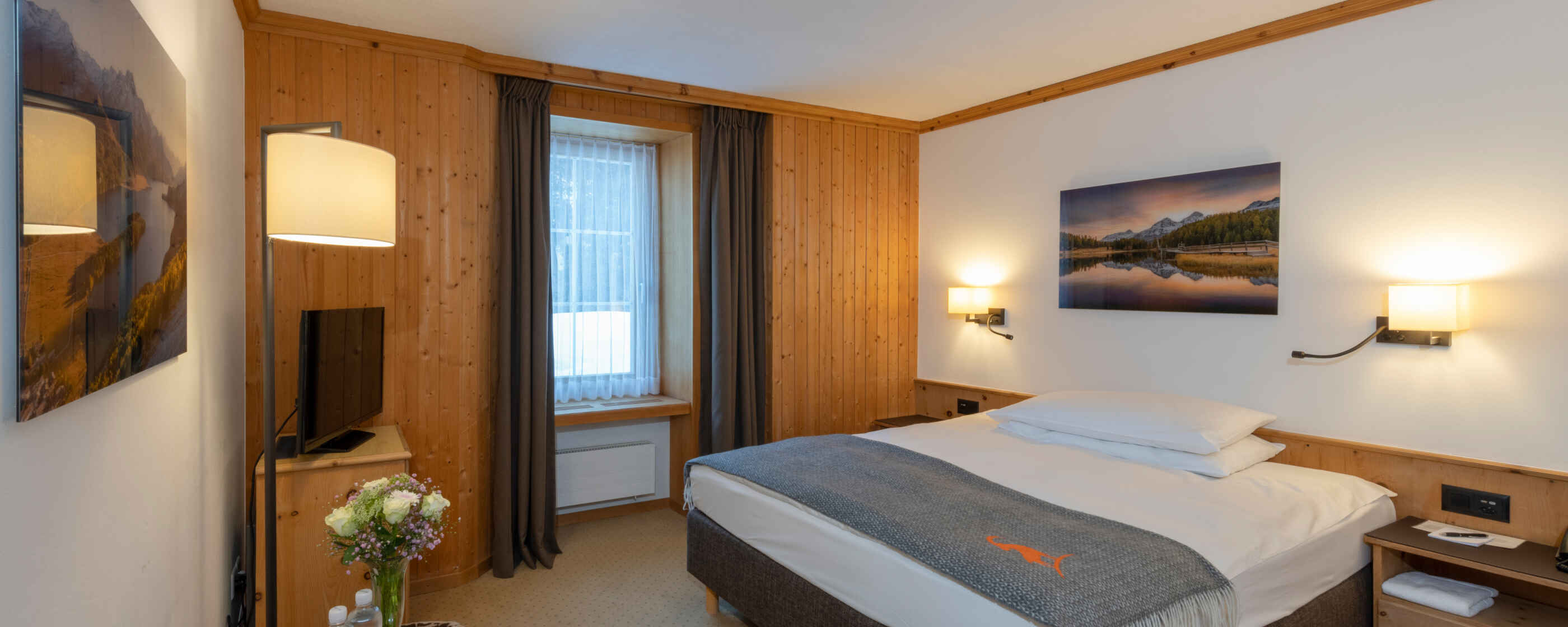 Hotel Edelweiss, Sils-Maria: Schlafzimmer