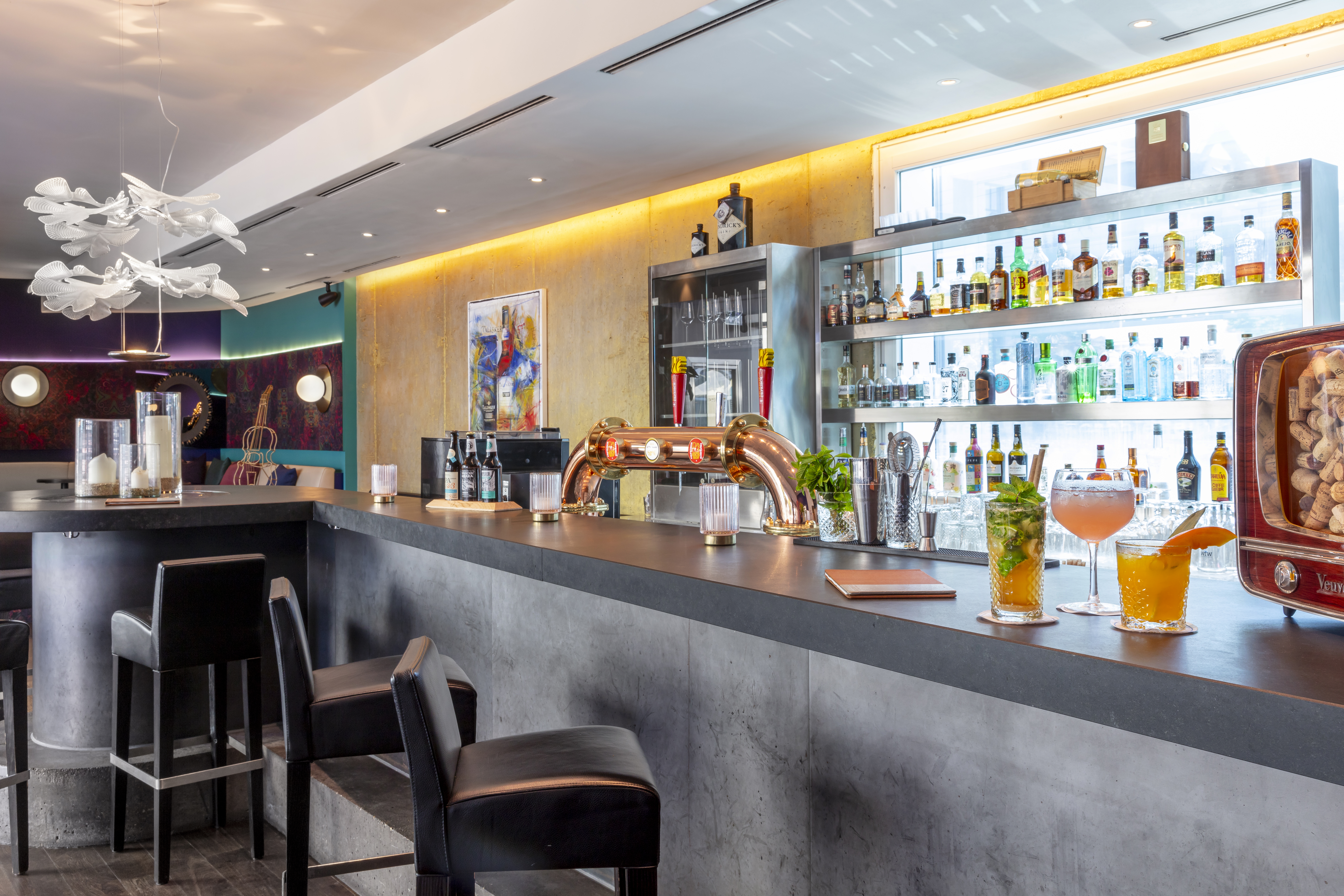 Hôtel Sedartis, Thalwil-Zurich : Club King Room avec terrasse