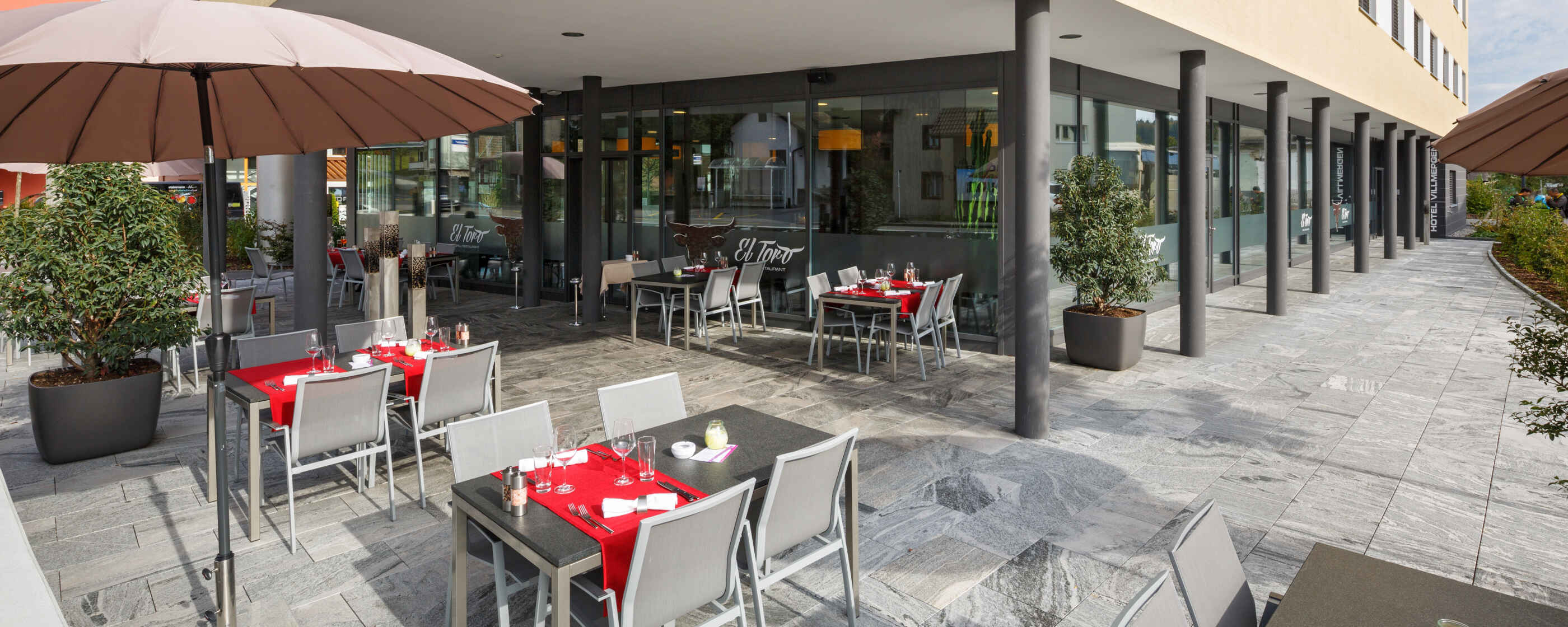 Hotel Villmergen, Villmergen: Terrasse