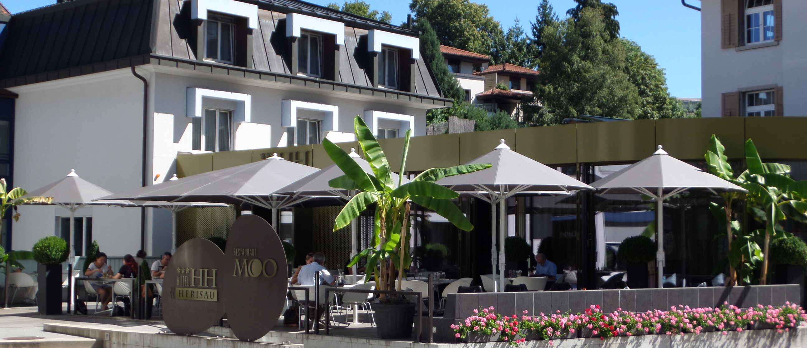 Hotel Herisau, Herisau: Terrasse