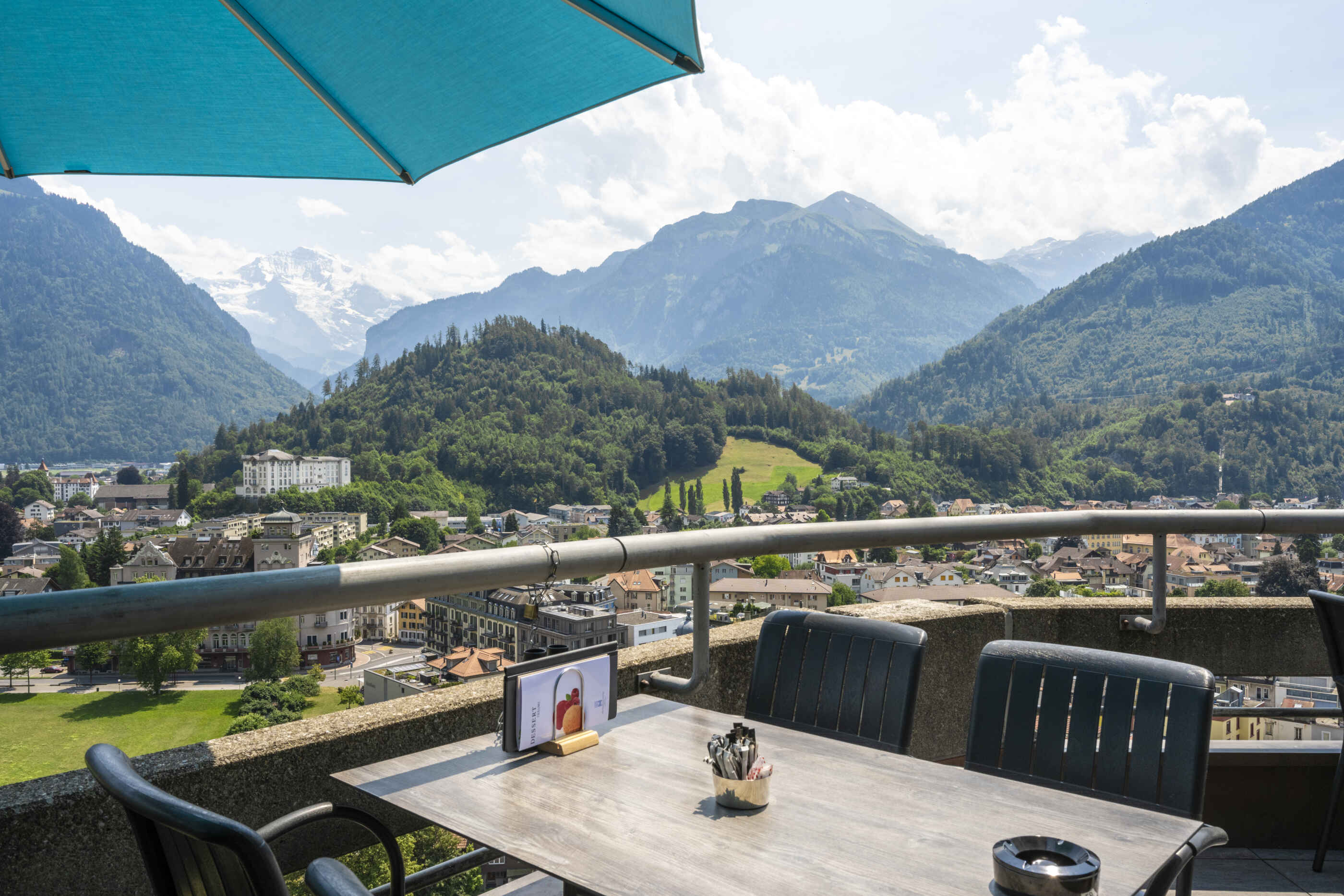 Hotel Metropole, Interlaken: Restaurant Top o'Met