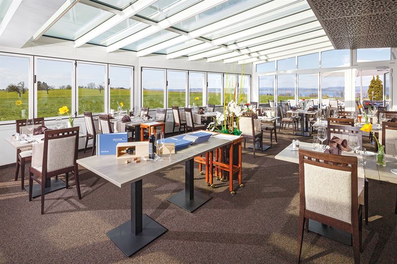 Hotel Seemöwe, Güttingen: Glaspavillon