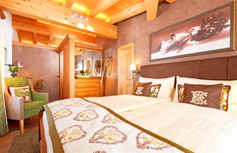 Hotel Eiger, Mürren: Suite mit einem Schlafzimmer und Eiger Bergblick