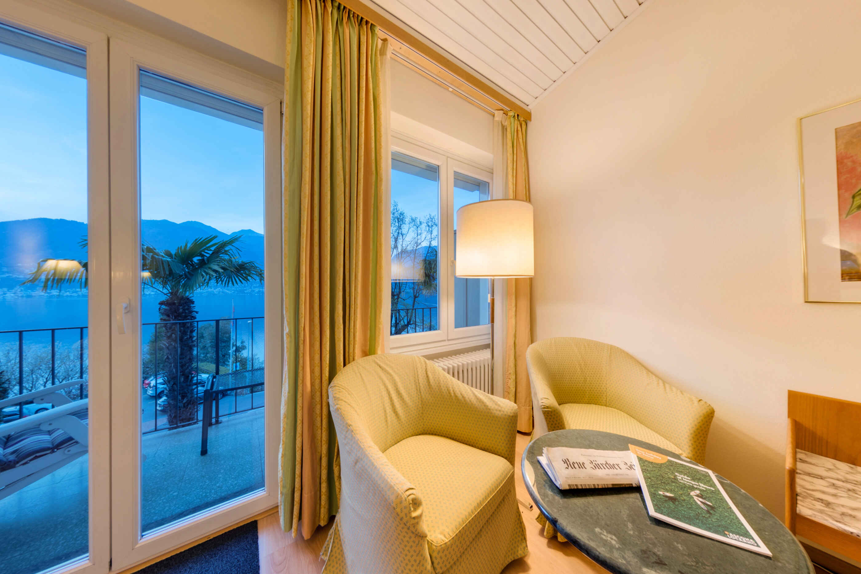 Zweibettzimmer mit Seesicht