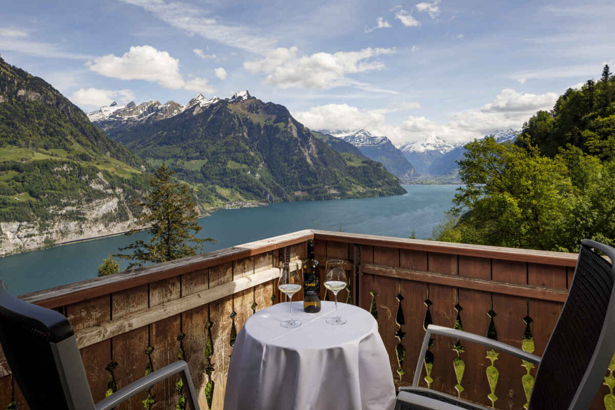 Doppelzimmer mit Seesicht – Naturhaus (ohne Lift)