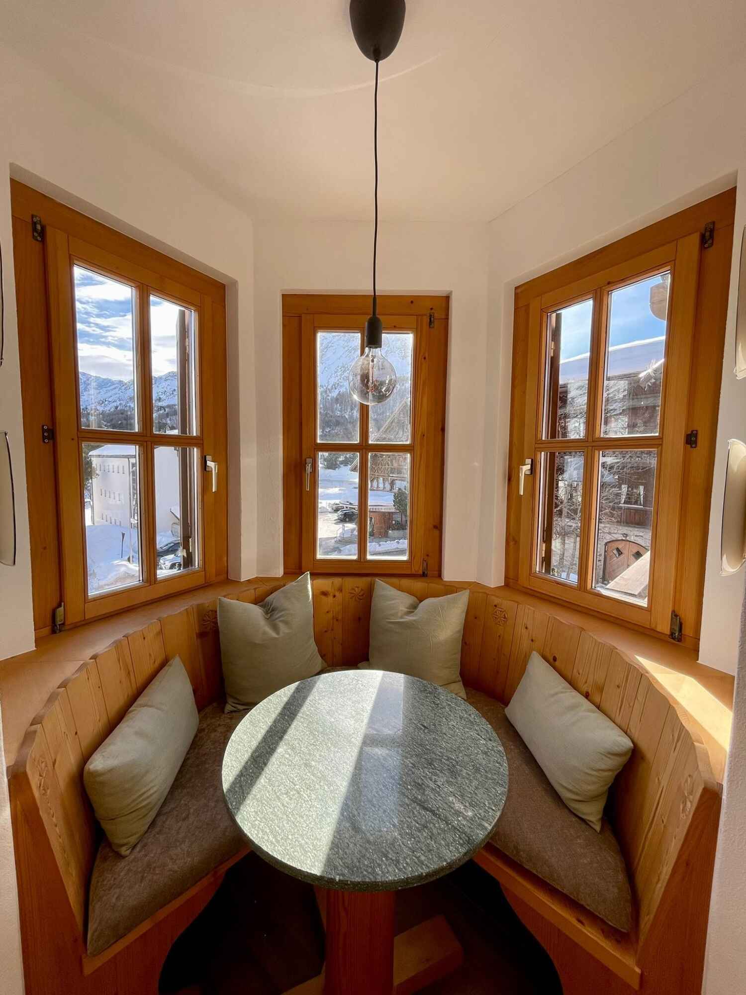 Apartment Schweizerhaus, Maloja: Planüra 2.5-Zimmer Wohnung