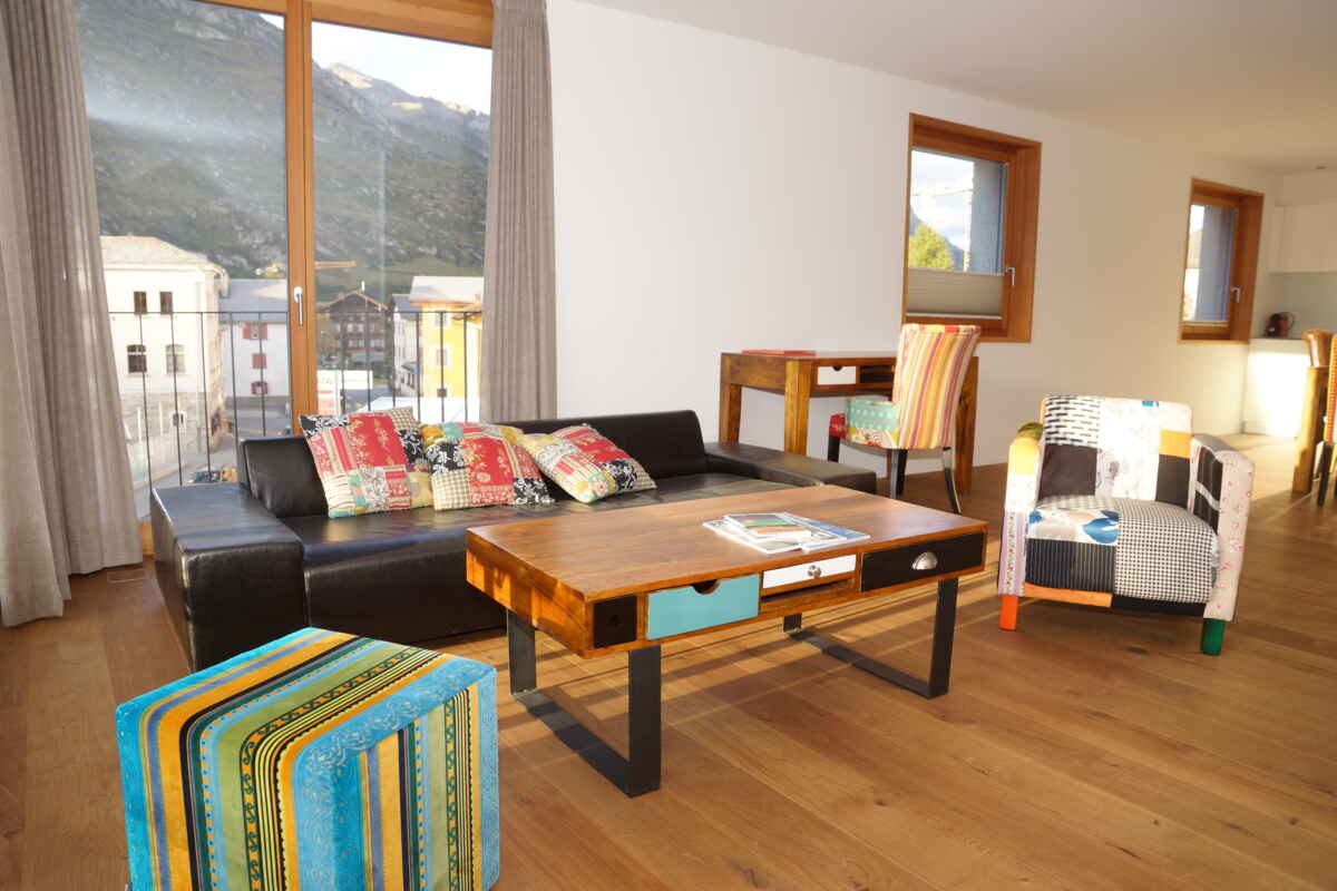 Apartment Schweizerhaus, Maloja: La Soldanella 3.5-Zimmer Wohnung