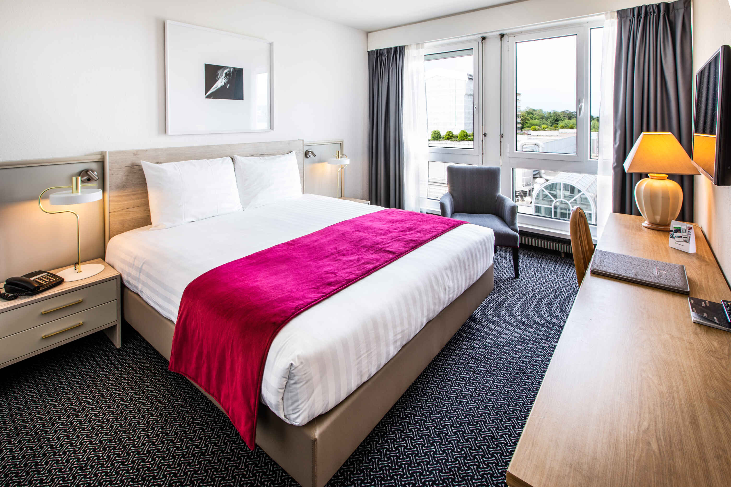 Hotel Drake Longchamp, Genf: Premium Doppelzimmer