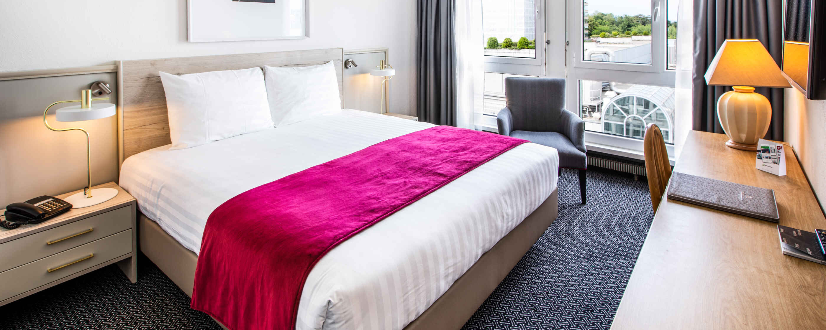 Hotel Drake Longchamp, Genf: Premium Doppelzimmer